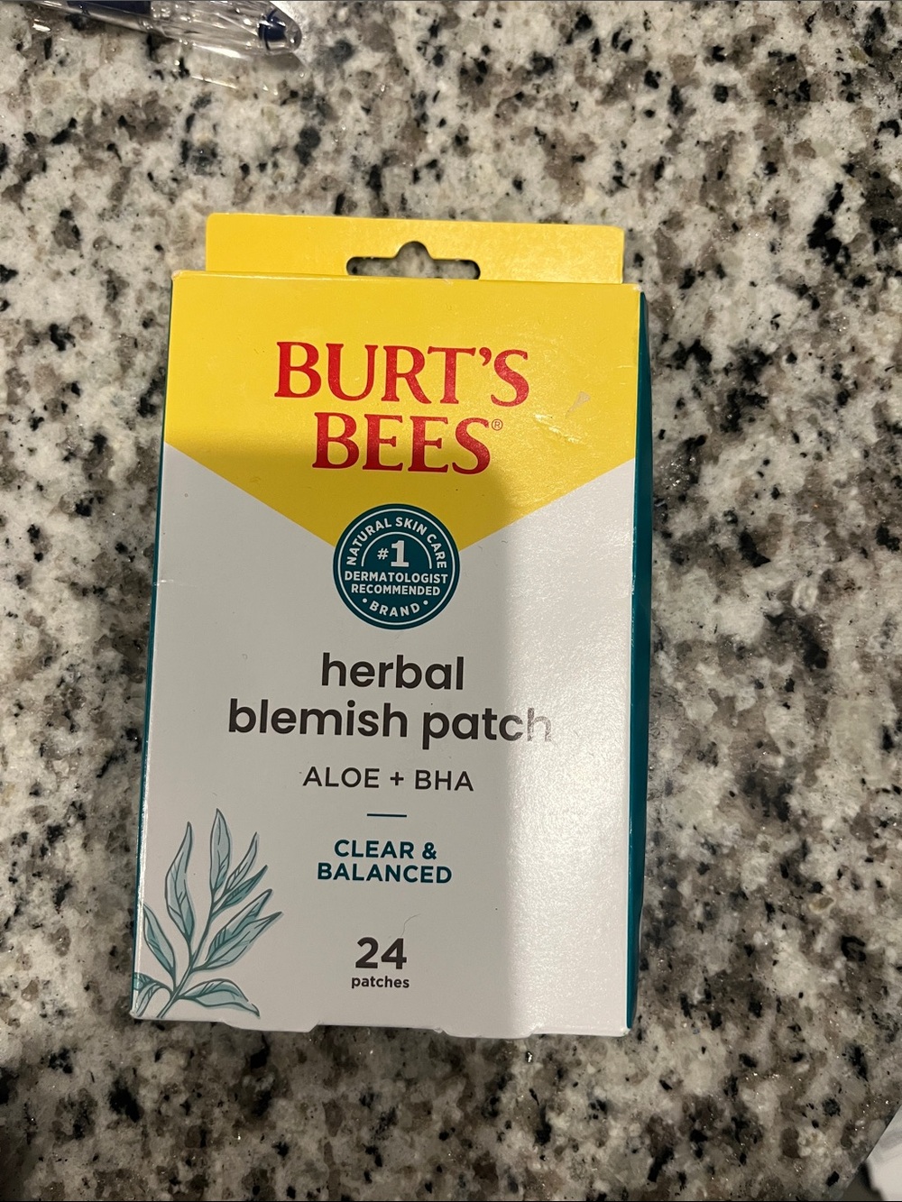 Burt's Bees Herbal Blemish Patch Pack - Yellow & White